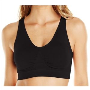 NWOT - Black Seamless Wireless Sports Bra